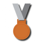 Médaille de bronze Gannat Olympic Natation