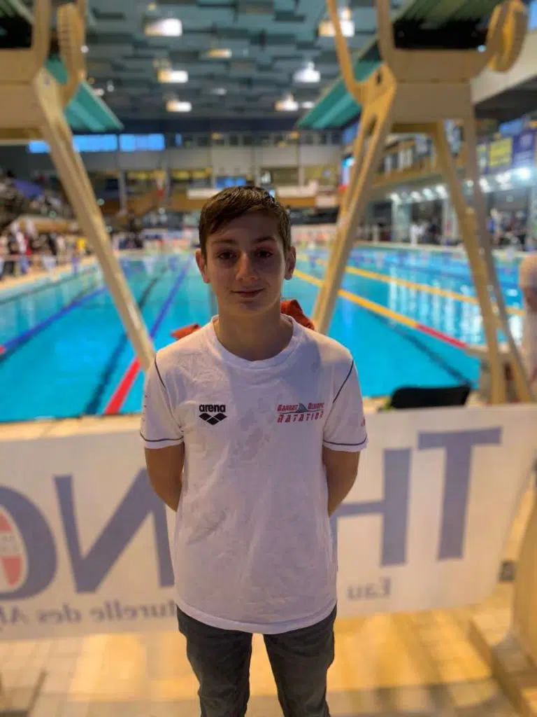Mathias pawlin aux Championnats de France Jeune - Lucien Zins