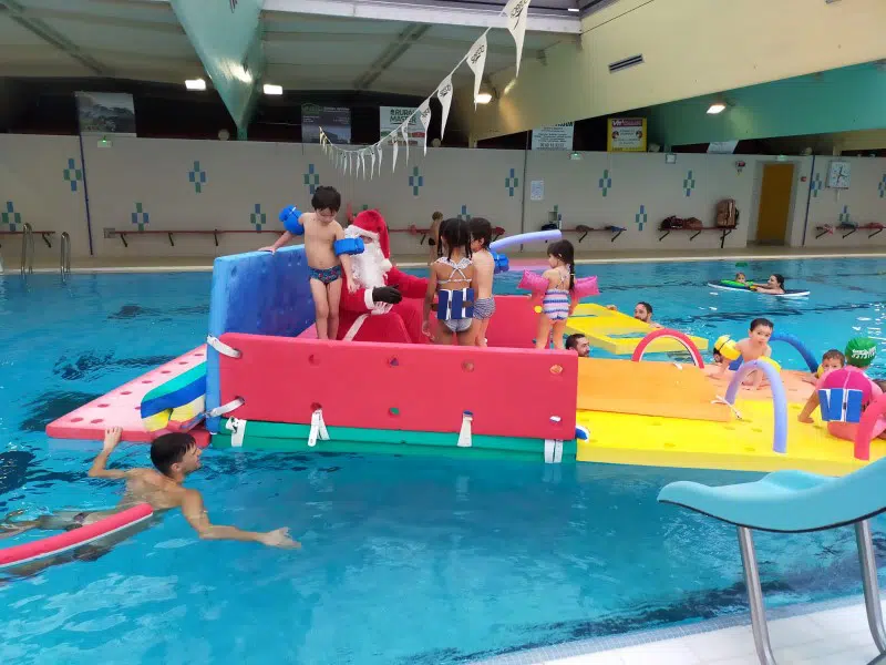 Noel 2021 des petits nageurs du Gannat Olympic Natation